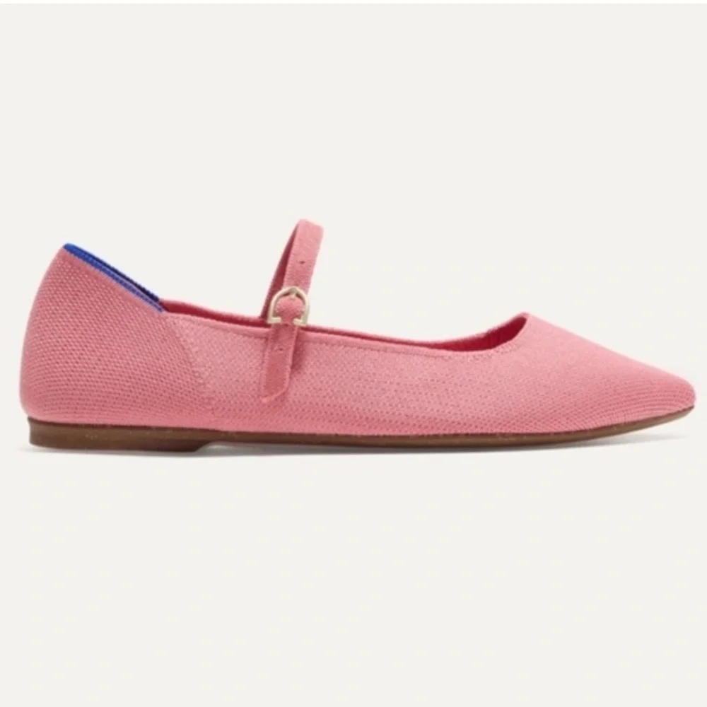 Rothy’s tulip pink May Jane ll flats sz 11 - Picture 1 of 15